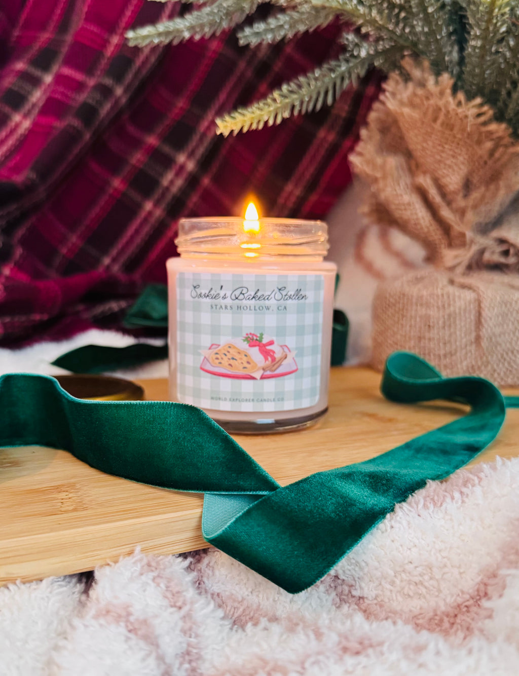 Sookie’s Baked Stollen Candle
