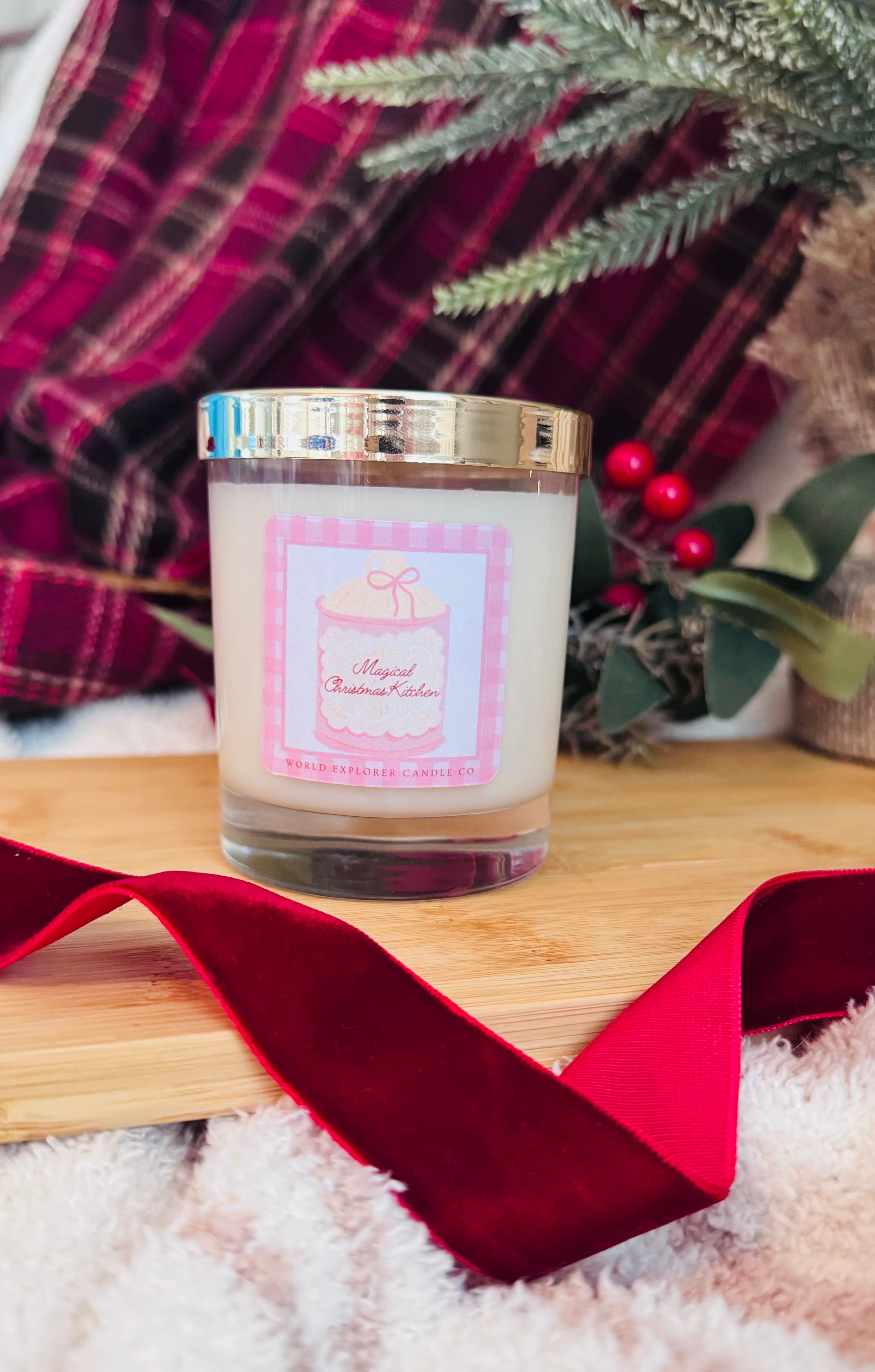 Magical Christmas Kitchen Candle
