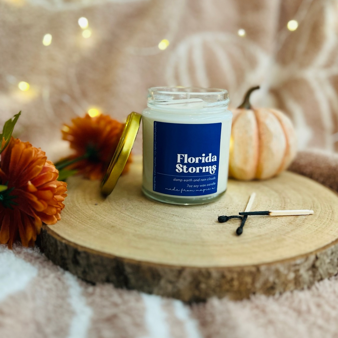 Florida Storms Candle