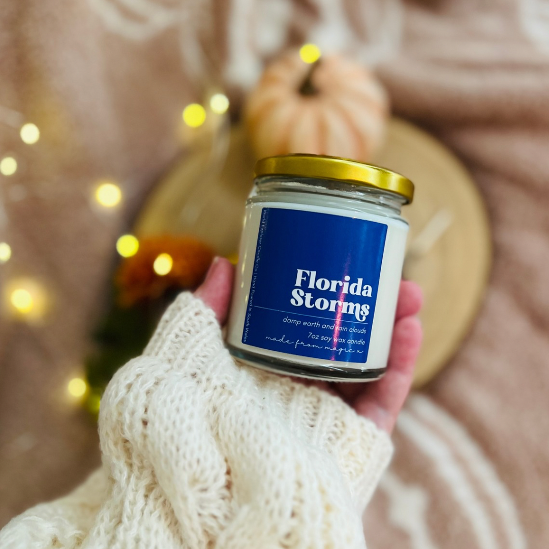 Florida Storms Candle