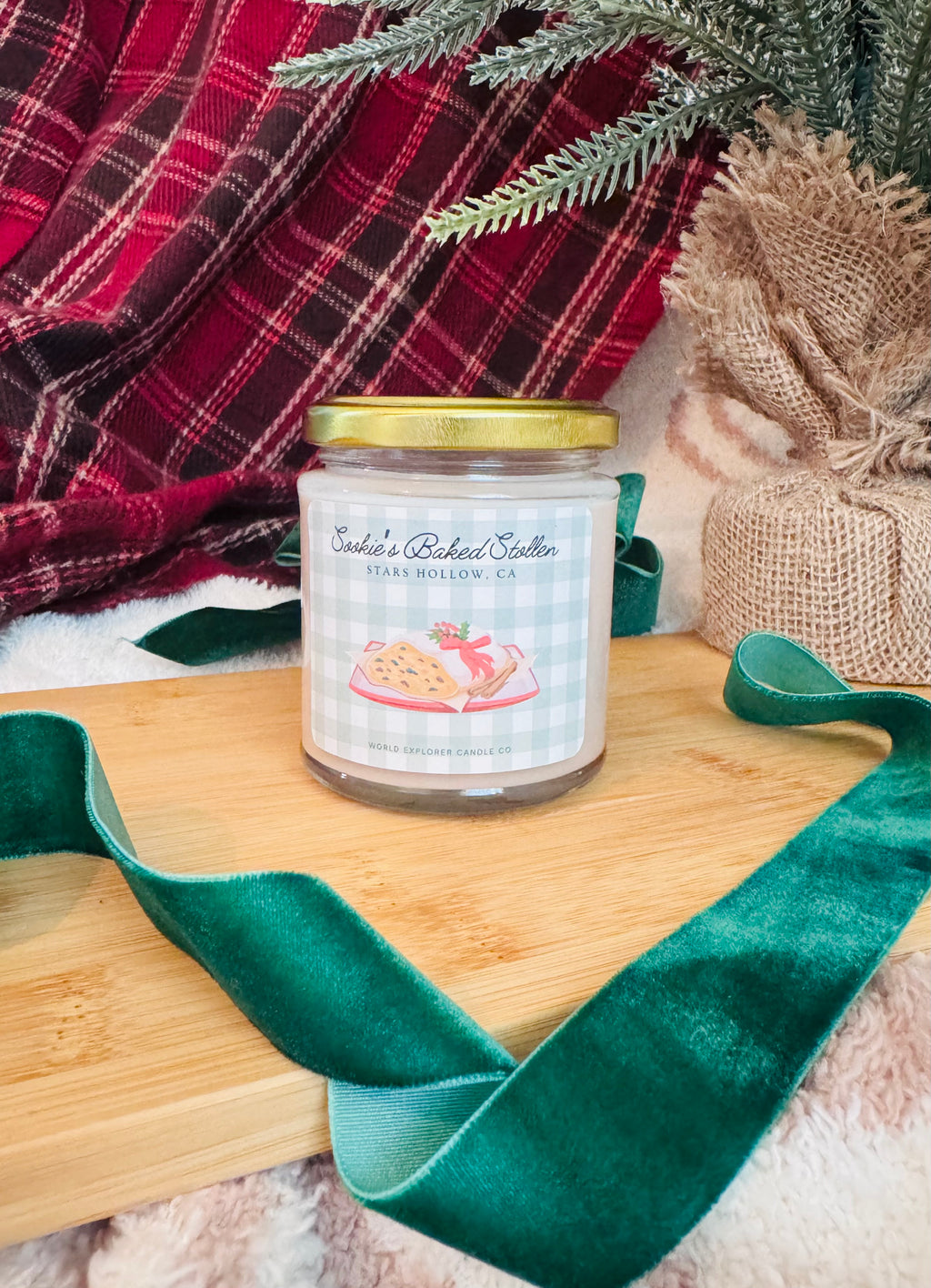 Sookie’s Baked Stollen Candle