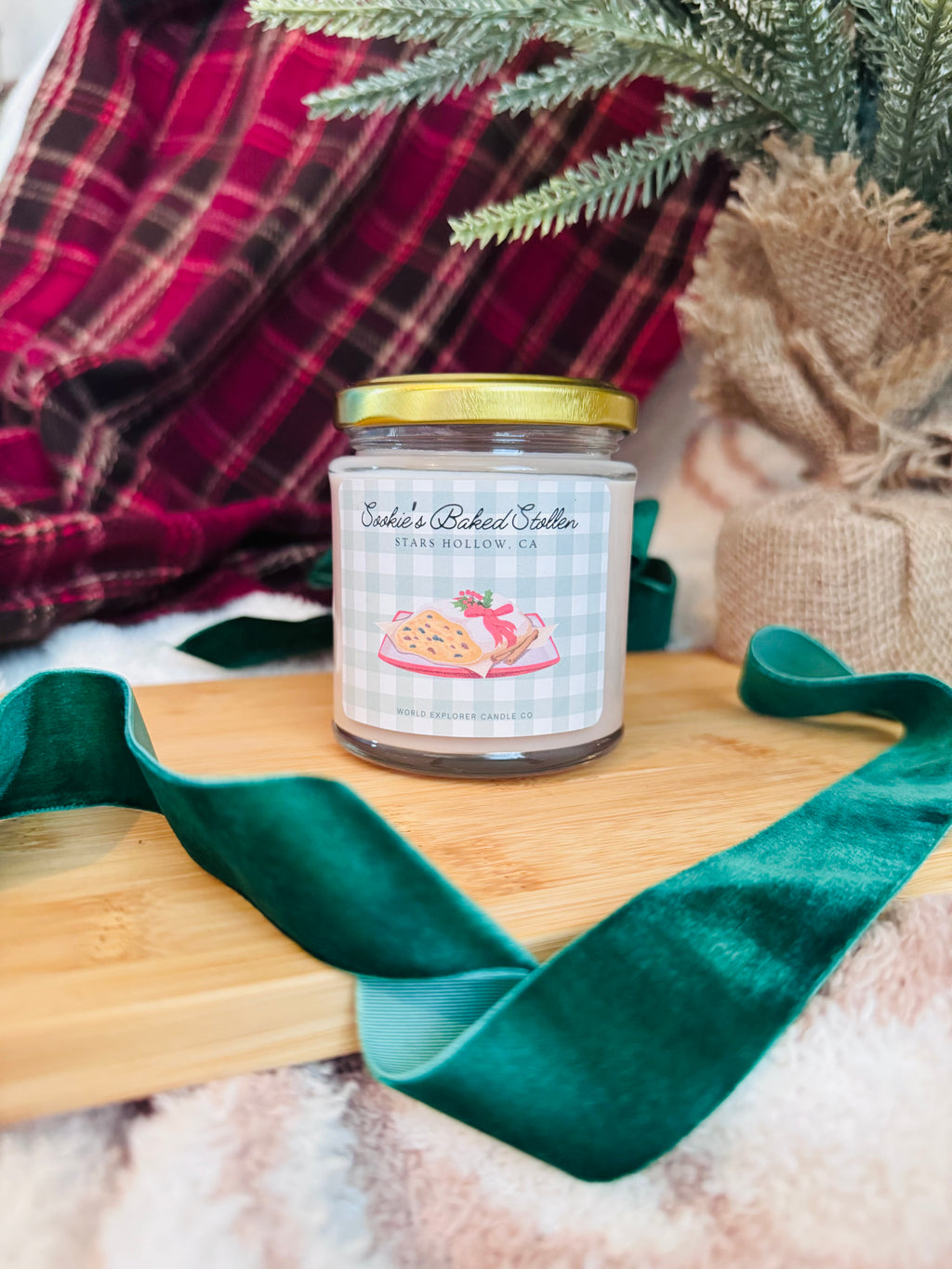 Sookie’s Baked Stollen Candle