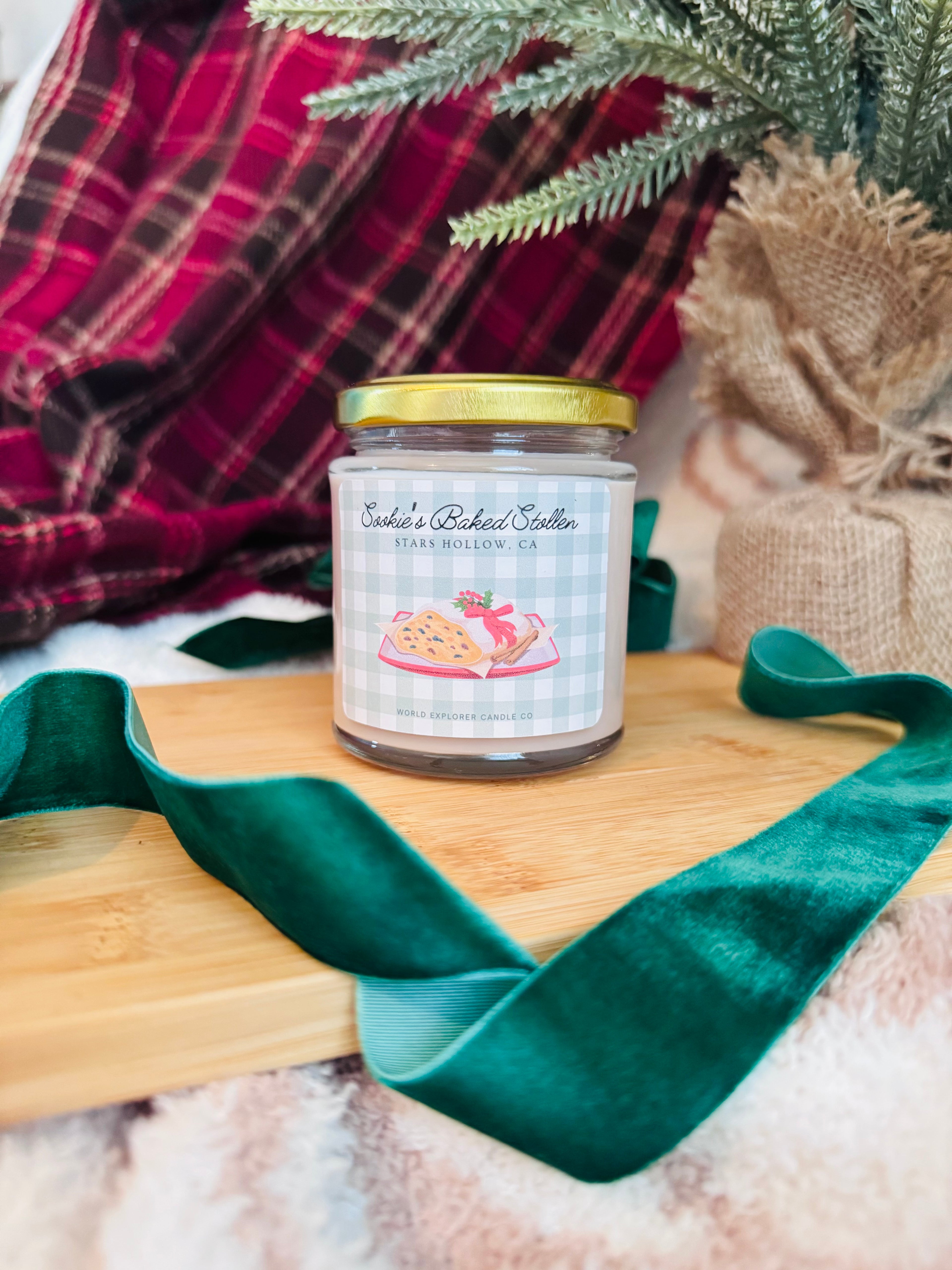 Sookie’s Baked Stollen Candle
