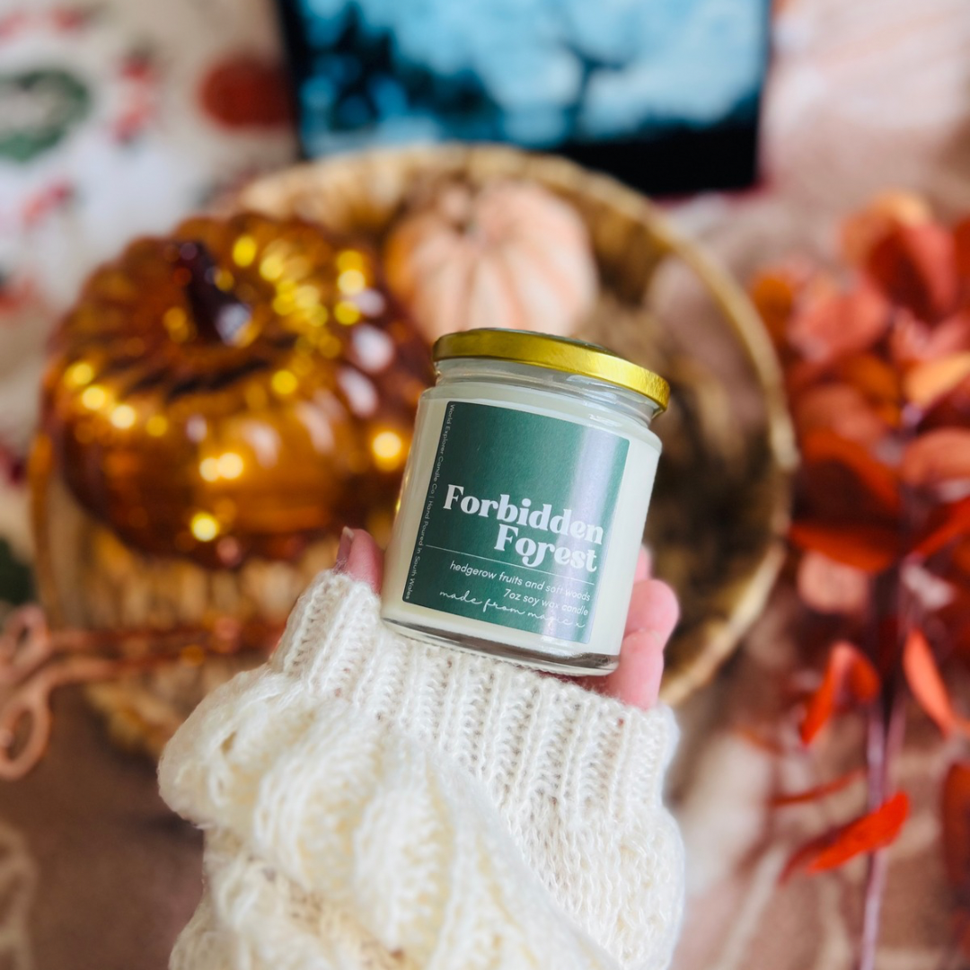 Forbidden Forest Candle