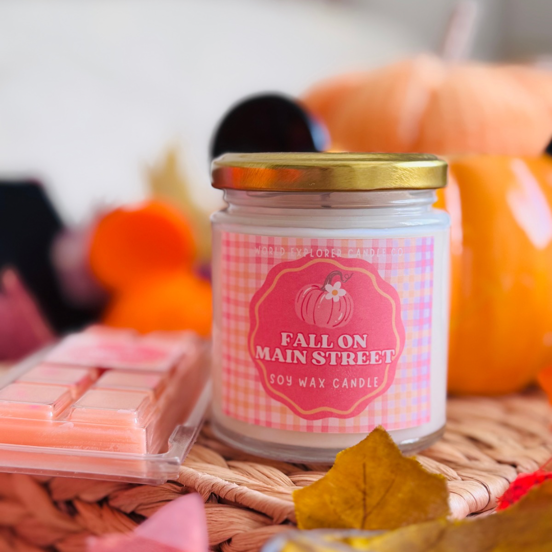Fall on Main Street Candle