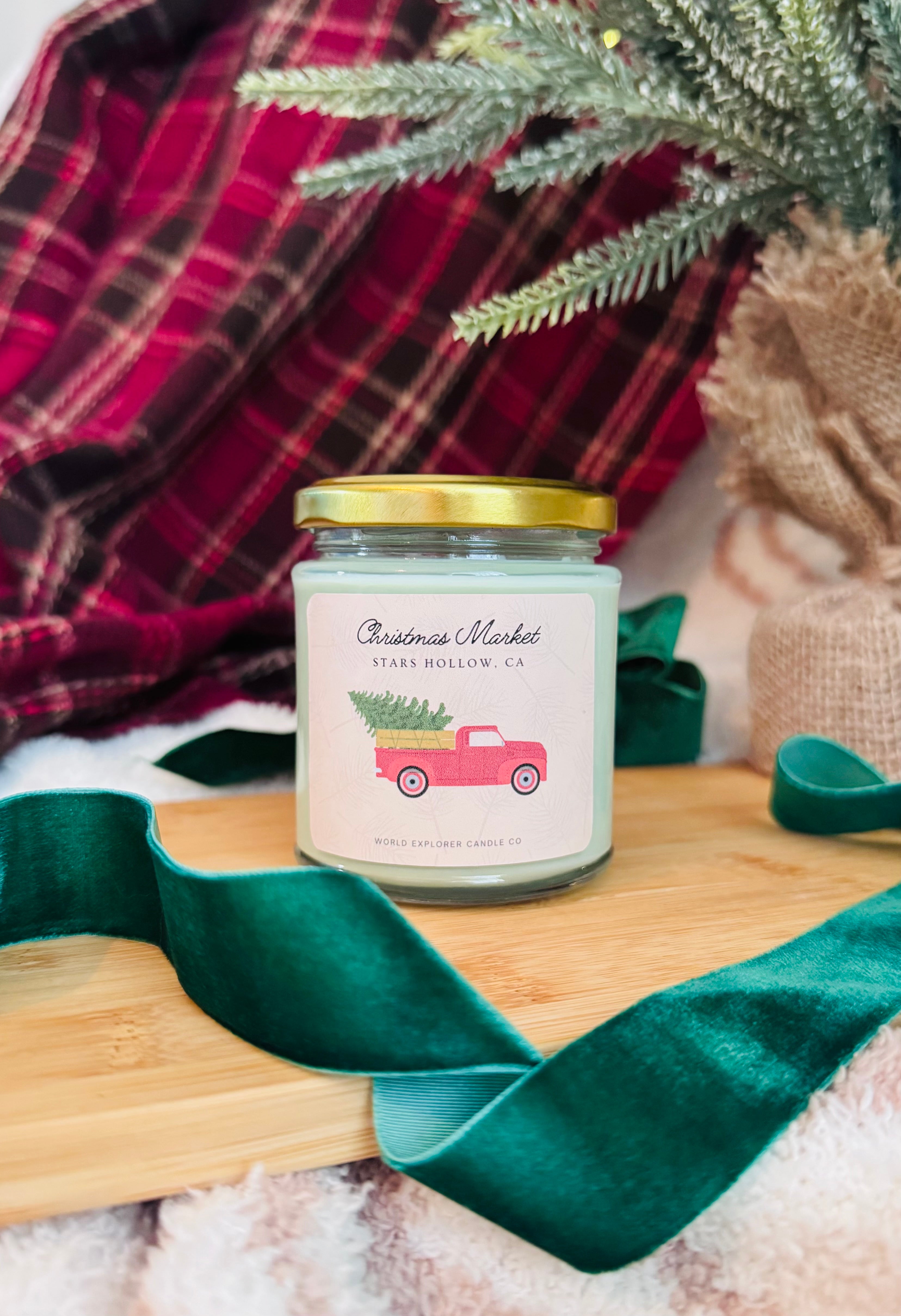 Christmas Market Candle